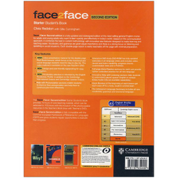 کتاب face 2 face Starter اثر Chris Redston and Gillie Cunningham انتشارات زبان مهر