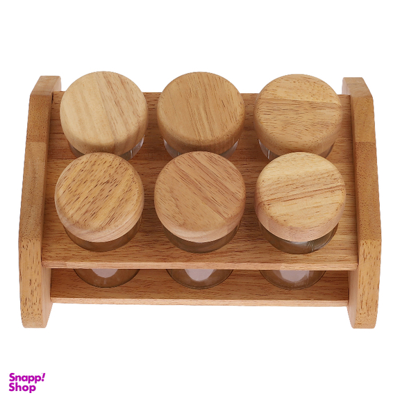 جای ادویه لونا مدل کژال مجموعه 6 عددی