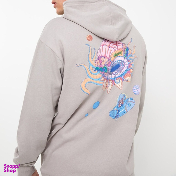 هودی مردانه ال سی وایکیکی مدل Rick & Morty