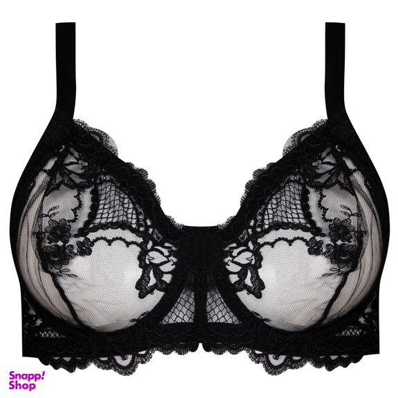 ست شورت و سوتین زنانه کارنا رز مدل فنردار کد 5168 رنگ مشکی