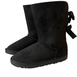 بوت زنانه طرح اگ مدل پشت بندی رنگ مشکی