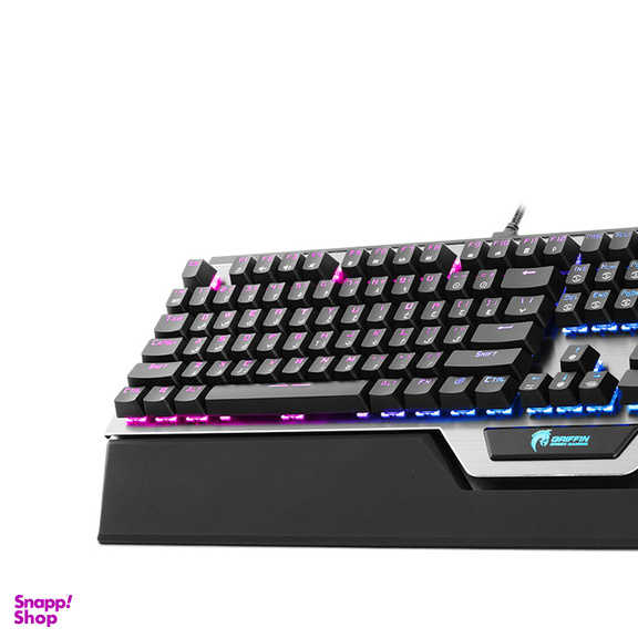 کیبورد گیمینگ مکانیکال گرین مدل GK803-RGB