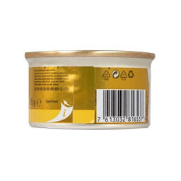 کنسرو گربه گورمت مدل گوشت مرغ وزن 85 گرم