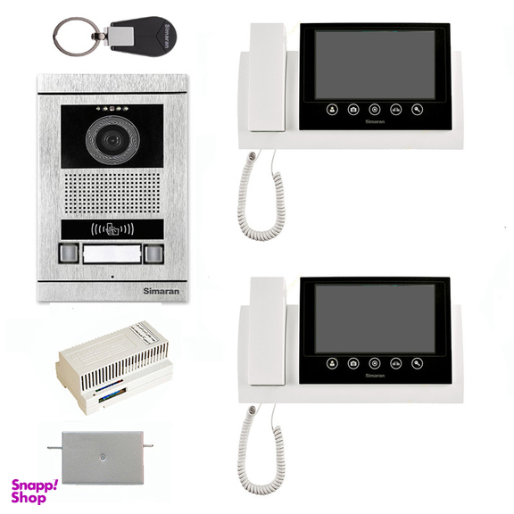 دربازکن تصویری سیماران مدل 72TKM-VFBC2/N مجموعه 6 عددی