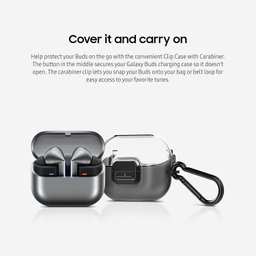 کاور ایرفون بلوتوثی سامسونگ مدل Clip مناسب Galaxy Buds 3 / Buds 3 Pro