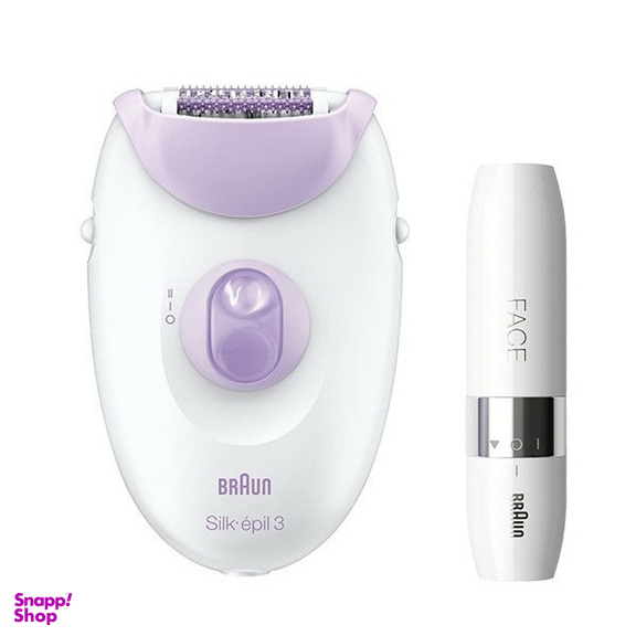 اپیلاتور براون مدل Hello Face به همراه ماشین اصلاح موی صورت بانوان براون مدل 01