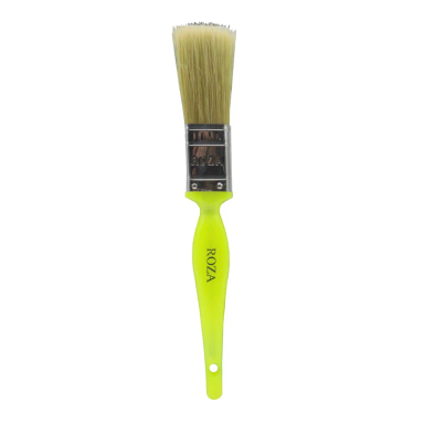 قلم مو نقاشی رزا مدل پلاستیکی کد YP-ROGHANI-57MM/1INCH سایز 1 اینچ