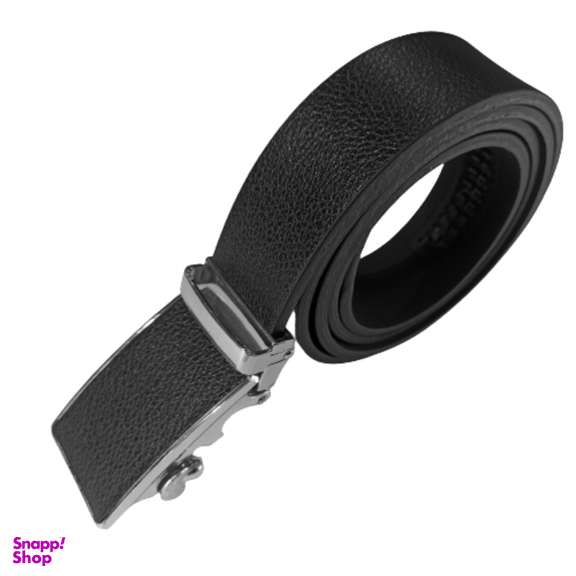 کمربند مردانه ریلی مدل سگک نقره ای سایز 120سانتی متر