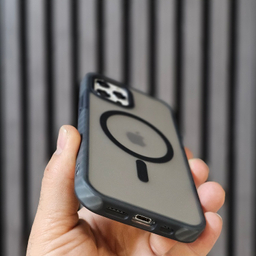 کاور گوشی موبایل فشن مدل مگ سیف مناسب برای اپل iPhone 12 / 12 Pro به همراه گلس صفحه و گلس لنز