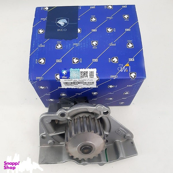 واتر پمپ ایساکو کد 0214587452 مناسب پژو 206 تیپ 2