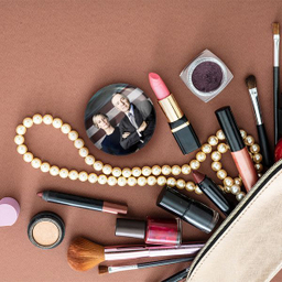 آینه جیبی خندالو طرح سریال House Of Cards مدل تاشو کد 28154