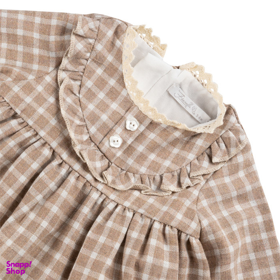 پیراهن دخترانه فیورلا مدل چیندار 24517