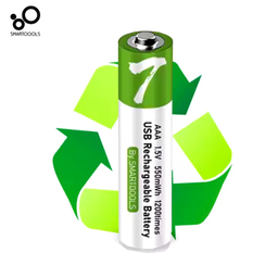 باتری نیم قلمی قابل شارژ اسمارتولز مدل یو اس بی AAAA بسته 4 عددی