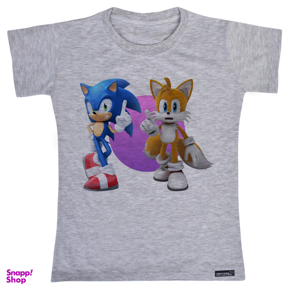 تیشرت آستین کوتاه دخترانه 27 مدل Sonic کد MH1395