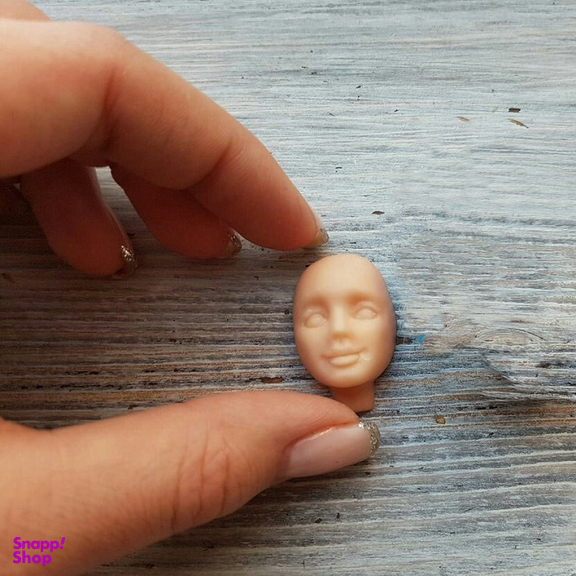 قالب فوندانت به گز مدل چهره و صورت زن