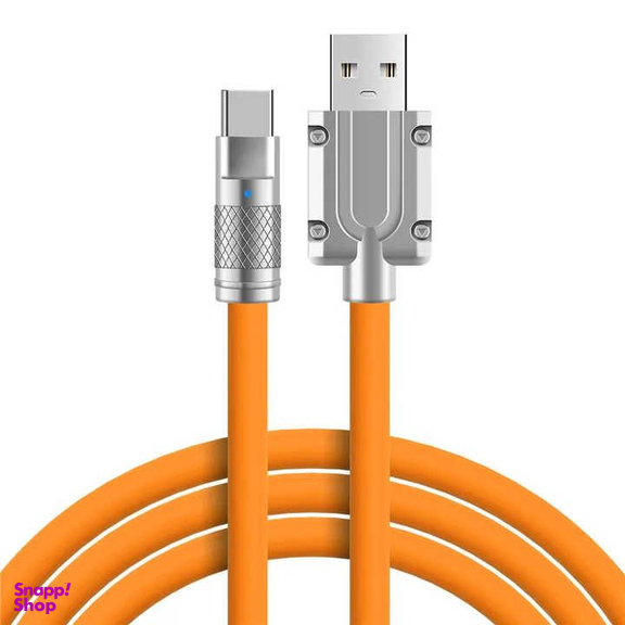 کابل تبدیل USB به Type-C پاورمکس مدل SUPER CABLE طول 1 متر