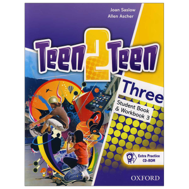 کتاب 3 Teen 2 Teen اثر Joan Saslow and Allen Ascher انتشارات آکسفورد