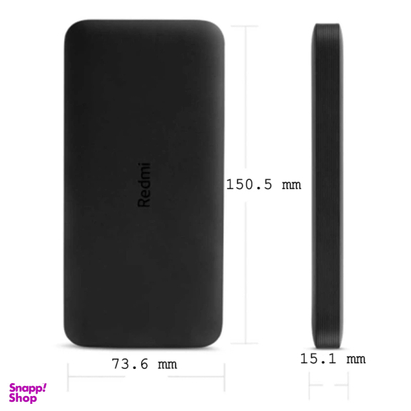 پاور بانک همراه شیائومی مدل Redmi PB100LZM ظرفیت 10000 میلی آمپر