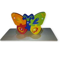 پازل آموزشی مدل برجسته طرح پروانه