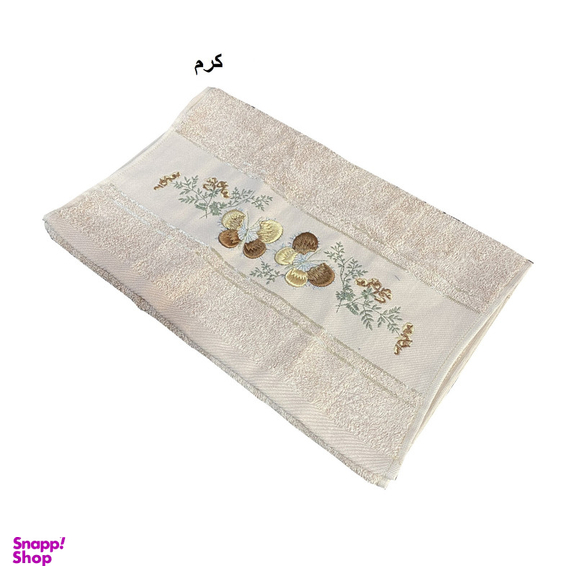 حوله دستی ماندگار مدل GOL119 سایز 40×75 سانتی متر