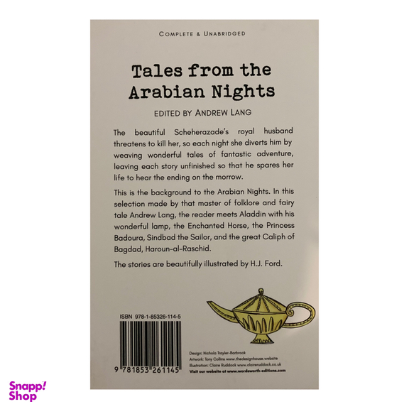 کتاب Tales from the Arabian Nights اثر Edited by Andrew Lang انتشارات وردز ورث ادیشن