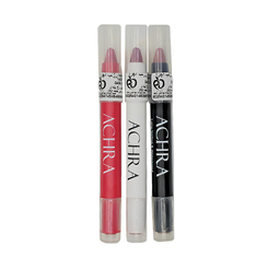 رژ لب جامد جامد مخملی آچرا مدل Q مجموعه 3 عددی