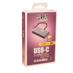 هاب Type-C به USB 3.1 کی نت پلاس مدل KP-H31