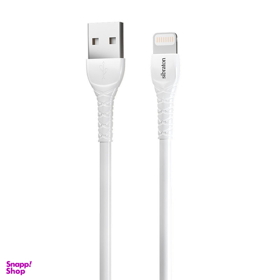 کابل تبدیل لایتنینگ به یو اس بی سیبراتون مدل S201I طول 1.1 متر