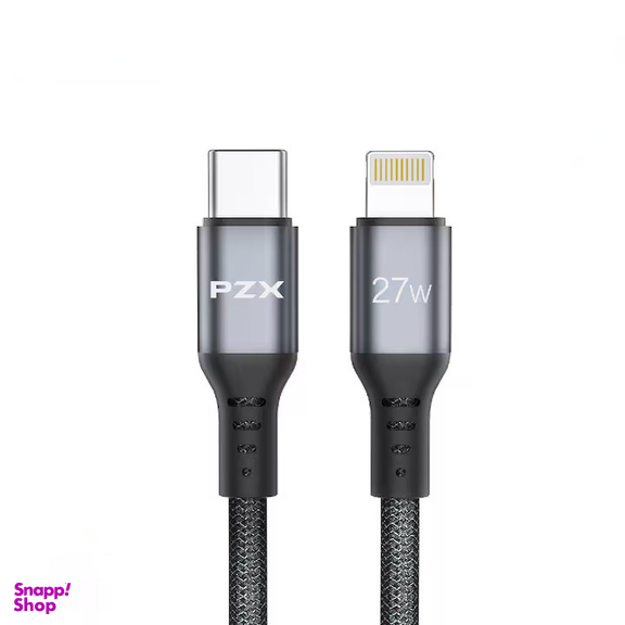 کابل تبدیل usb-C به لایتنینگ پی زد ایکس مدل V200P سایز 0.25 متر