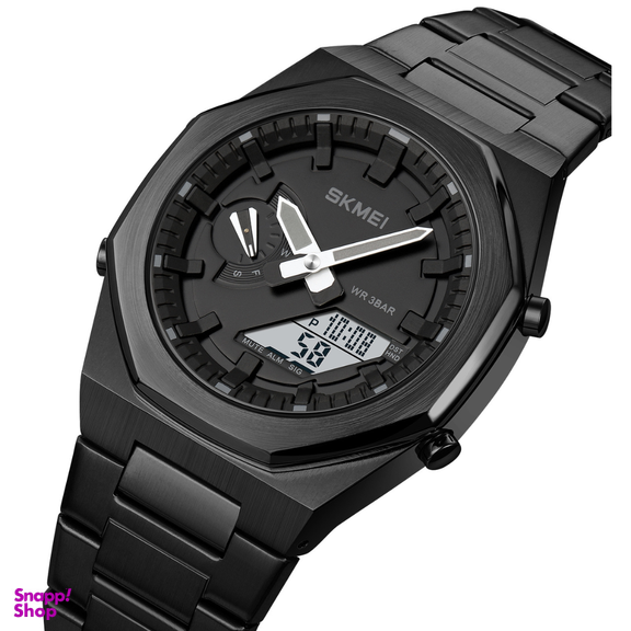 ساعت مچی عقربه‌ ای دیجیتال مردانه اسکمی مدل BKBKWT کد 1816