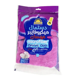 دستمال میکروفایبر همه کاره مهسان کد 2508 بسته 2 عددی