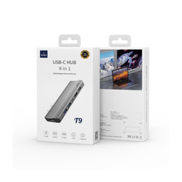 هاب Type-C هشت پورت ویوو مدل Alpha T9