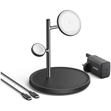 شارژر بی سیم انکر مدل B25M3 3-in-1 Stand