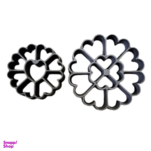 قالب شیرینی به گز مدل پنجره ای خاتون مجموعه 2 عددی