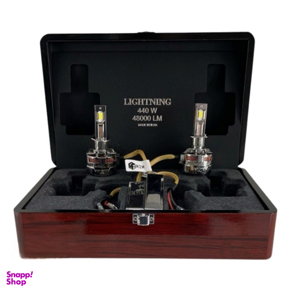 لامپ هدلایت خودرو ام زد ام مدل Lightning-H1 بسته 2 عددی