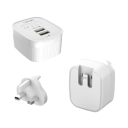 شارژر دیواری الدینیو (Ldino) مدل A201 به همراه کابل تبدیل Micro USB