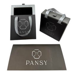 پلاک گردنبند طلا 18 عیار زنانه پانسی طرح گل نیلوفر مدل Ne83025