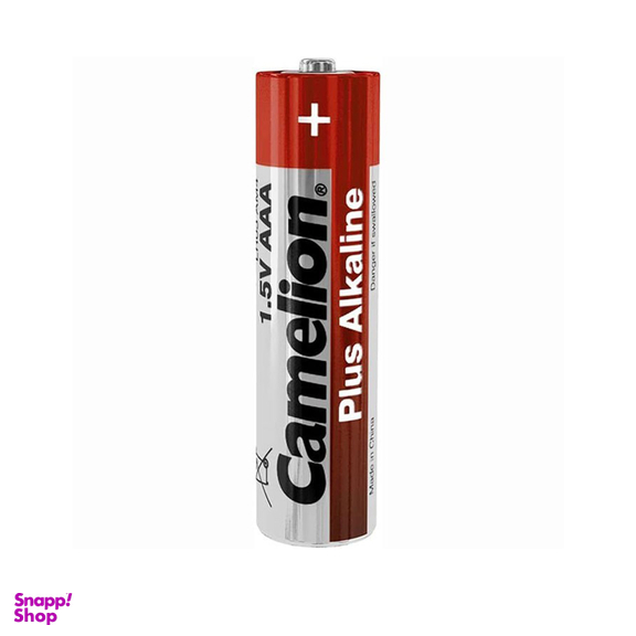 باتری نیم قلمی کملیون مدل پلاس آلکالاین بسته 4 عددی رنگ قرمز