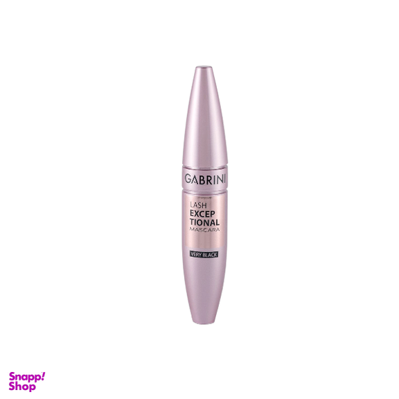 ریمل حجم دهنده گابرینی مدل Lash Exceptional رنگ مشکی