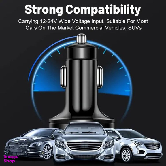 شارژر فندکی خودرو Yixingjia مدل QC3.0+3.1A