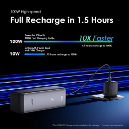 پاوربانک اورایمو مدل Power Jet 130W ظرفیت 27600 میلی آمپر ساعت