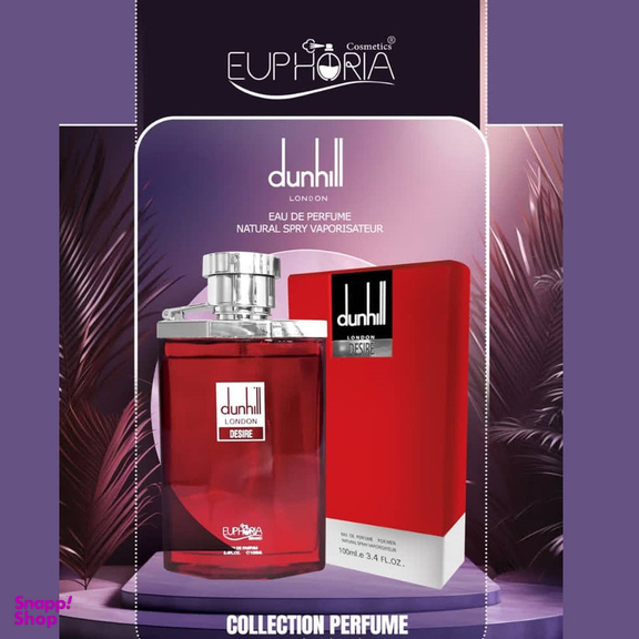 ادو پرفیوم مردانه ایفوریا مدل آلفرد دانهیل دیزایر با رایحه گرم حجم 100 میلی لیتر