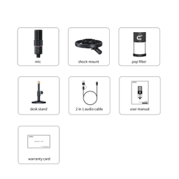 میکروفون USB استودیویی کامیکا مدل COMICA STA-U2D