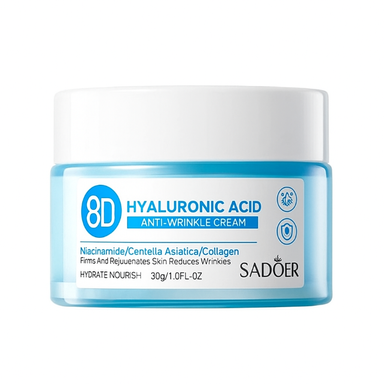 کرم ضد چروک سادور مدل هیالورونیک اسید وزن 30 گرم