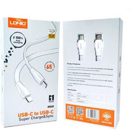 کابل شارژ Type-C به Type-C الدینیو مدل LC131C طول 1 متر