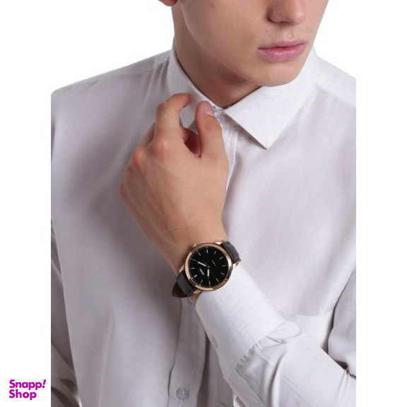 ساعت مچی عقربه ای کوارتز مردانه فسیل مدل FS5376