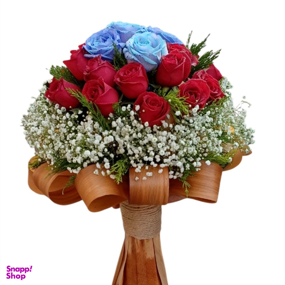 دسته گل طبیعی گلی کد 20095