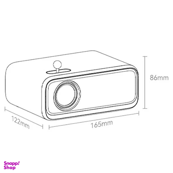ویدئو پروژکتور ونبو مدل mini pro
