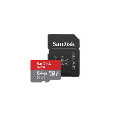 کارت حافظه سن دیسک مدل Ultra MicroSDXC UHS-I ظرفیت 64 گیگابایت به همراه آداپتور