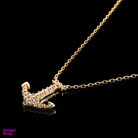 گردنبند طلا 18 عیار زنانه جواهری سون کد 3340